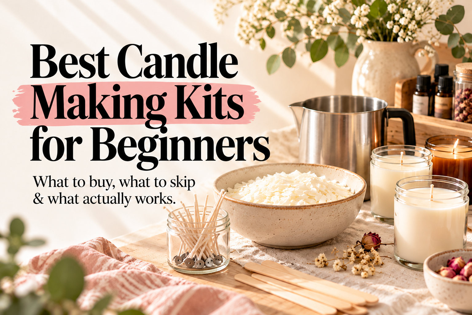 Best Candle Making Kits for Beginners (2026): What to Buy & Skip