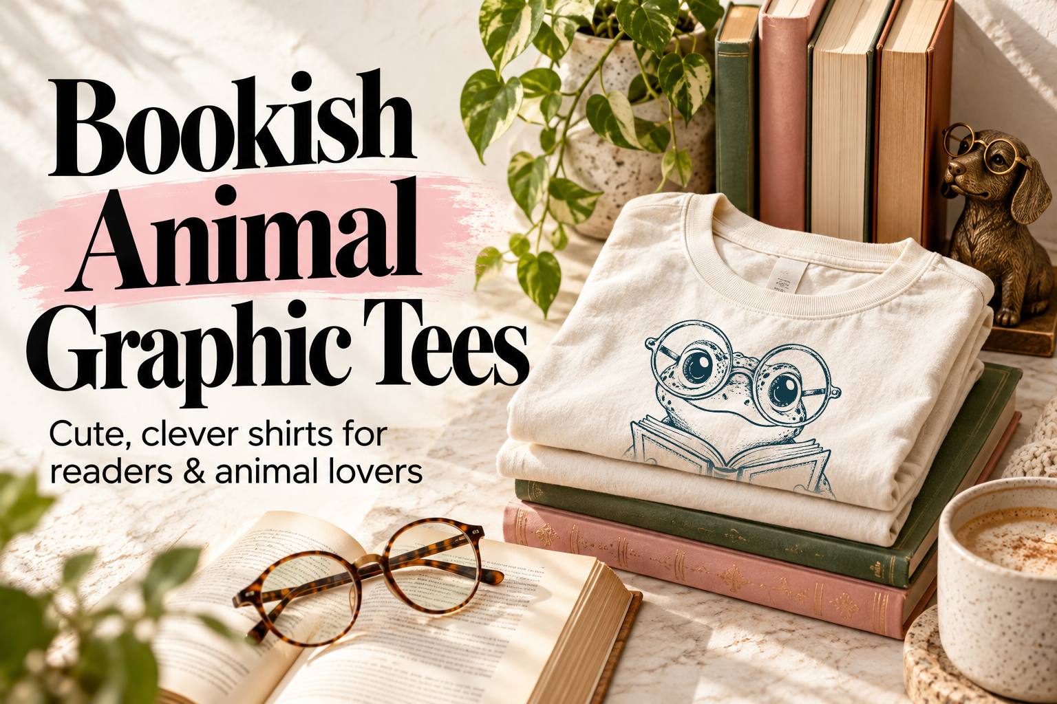 Bookish Animal Shirts: 5 Nerdy Graphic Tees for Book Lovers