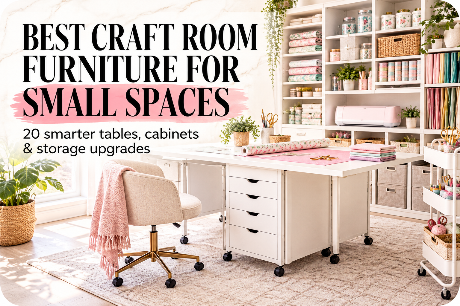 Best Craft Room Furniture for Small Spaces: 20 Smart Buys (2026)