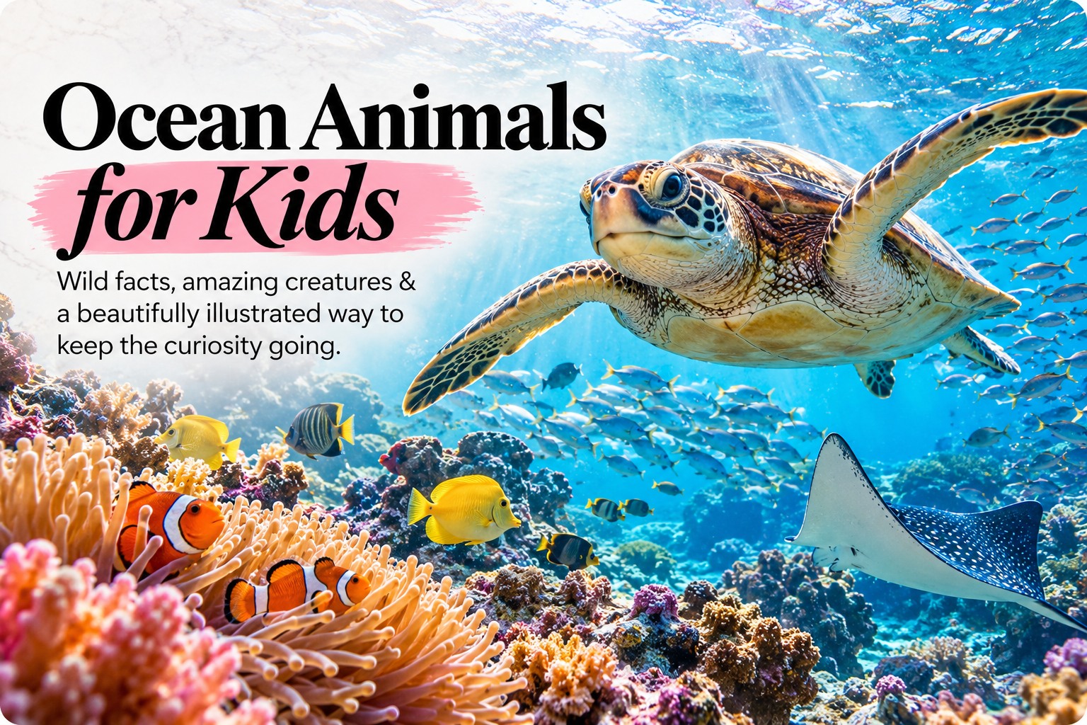Ocean Animals for Kids: Amazing Sea Life Facts & Fun Ways to Learn