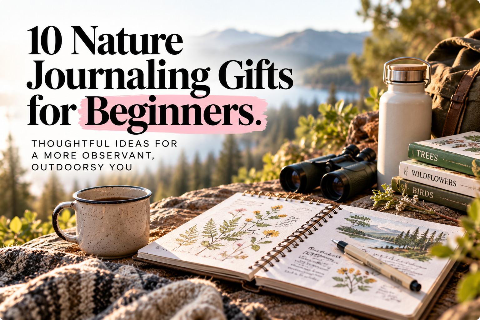 10 Nature Journaling Gifts for Beginners Who Need Fresh Air
