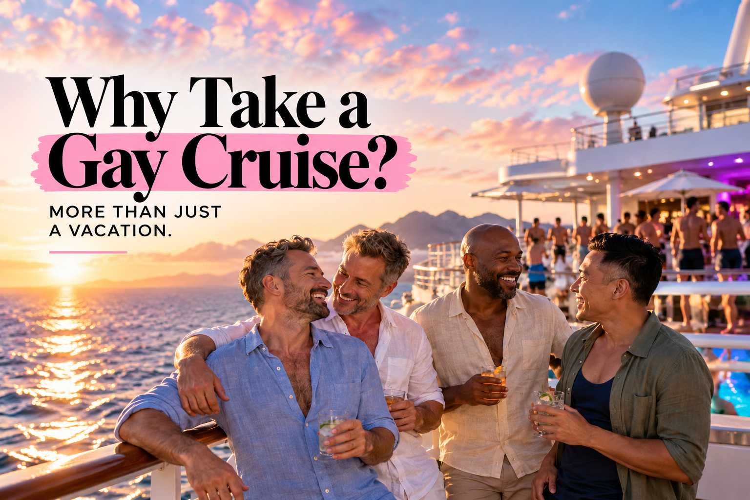 Why a Gay Cruise Belongs on Your Vacation List